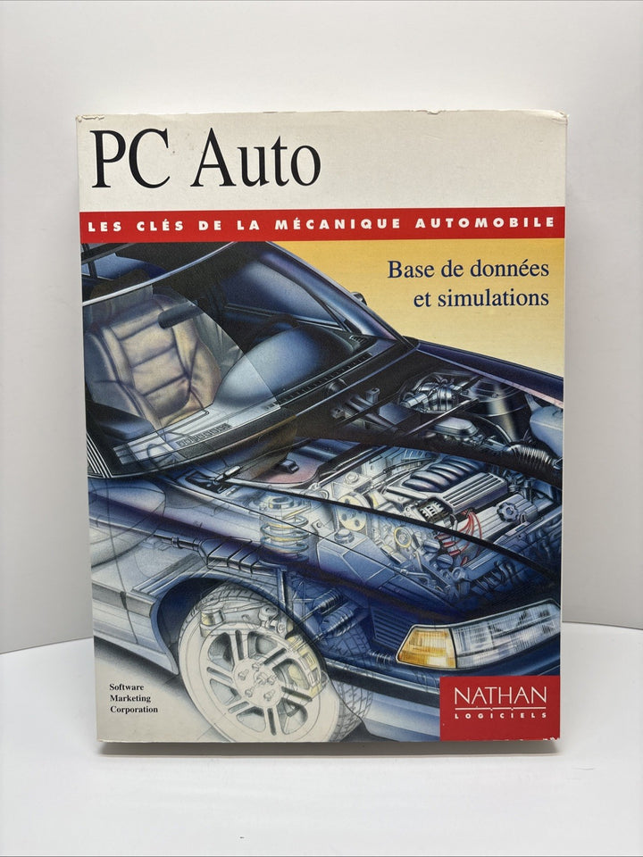 PC Auto Les Clés De La Mécanique Automobile (1993) - CD-ROM - Nathan Logiciels