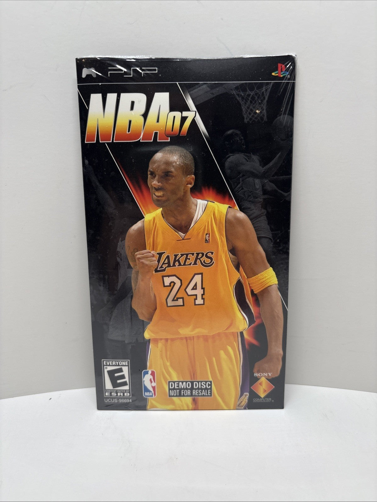 NBA 07 Demo Disc Sony PSP - Not For Resale Kobe Bryant On Cover - SEALED