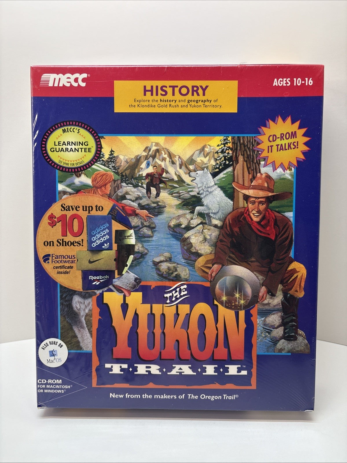 The Yukon Trail - PC/MAC CD Rom Game - Creators Of Oregon Trail - New sealed