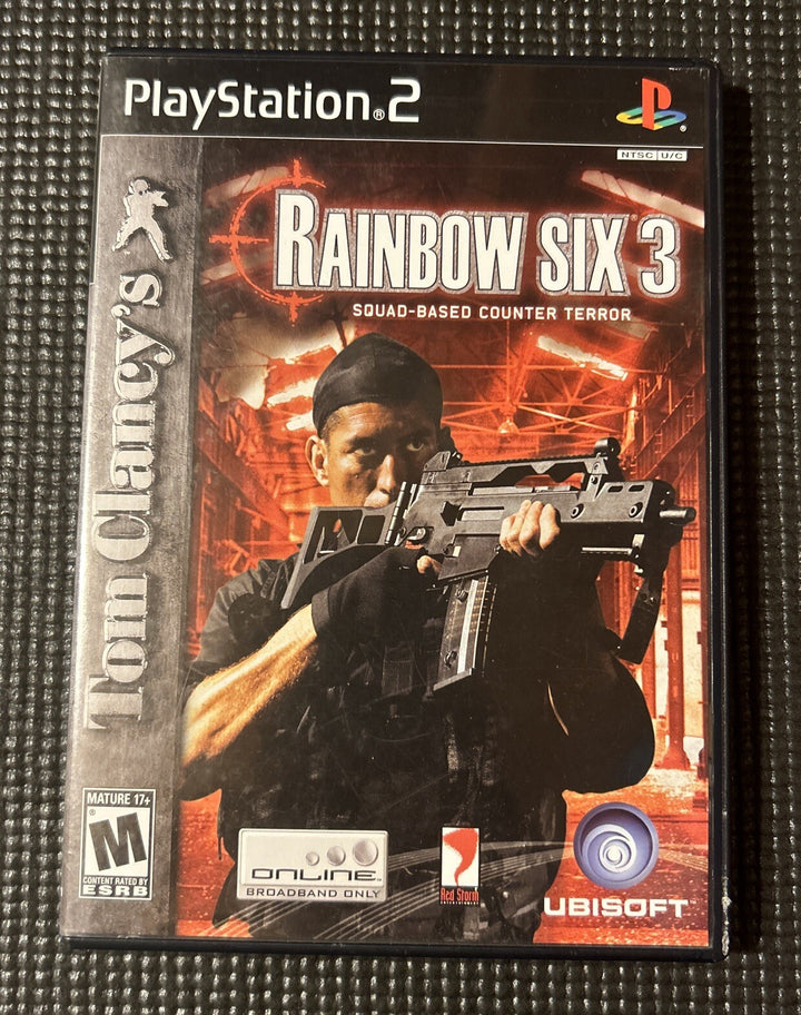 Tom Clancy’s Rainbow Six 3 (Sony PlayStation 2, PS2) CIB Complete