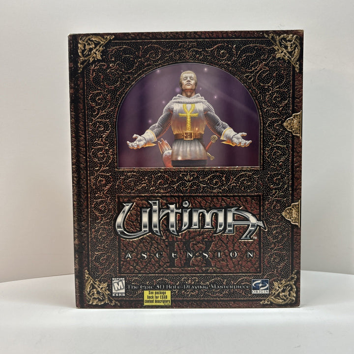 Ultima IX Ascension Big Box Edition PC Game 100% Complete W/ Map 1999