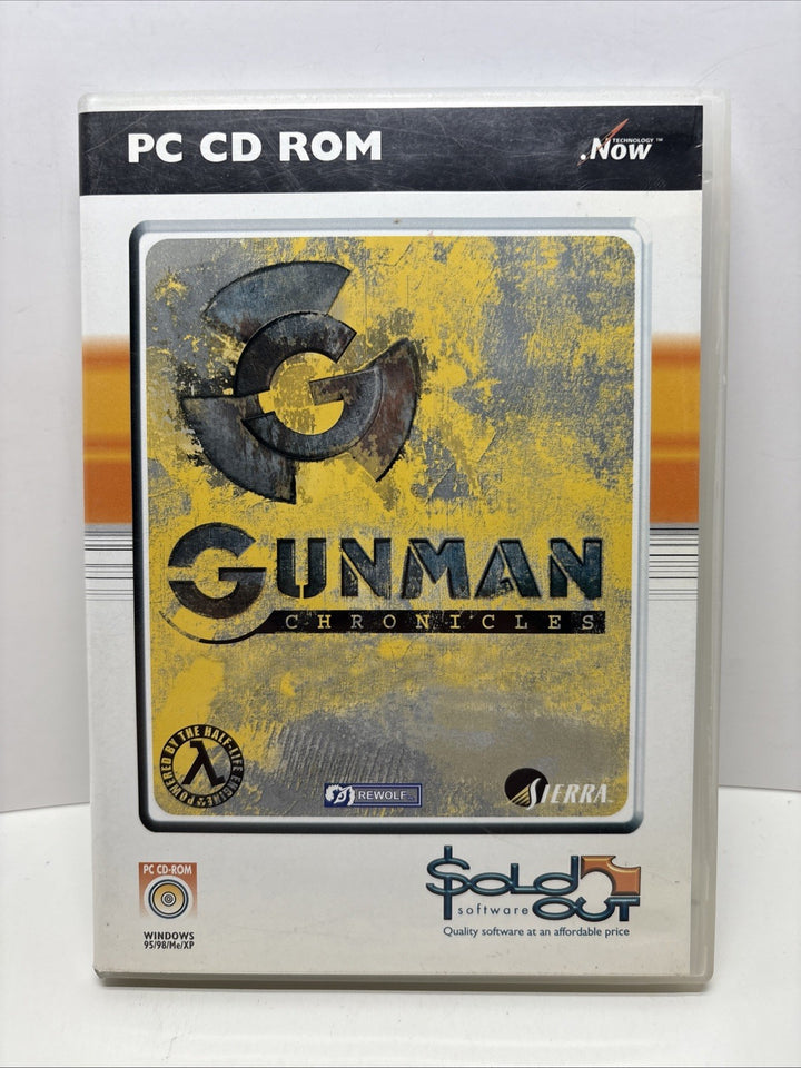 Gunman Chronicles (PC, 2000) Sold Out Software