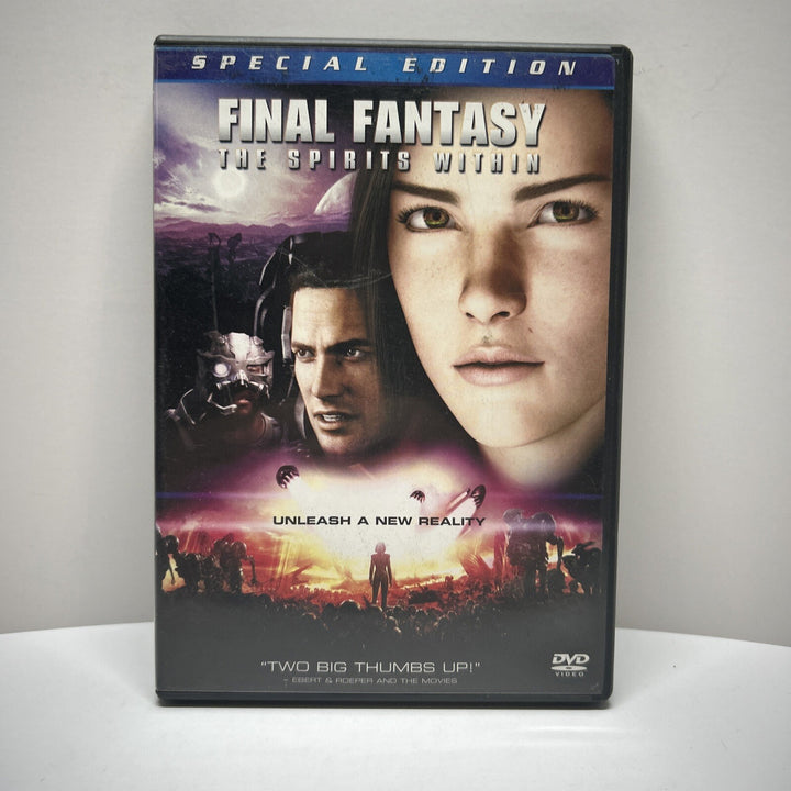 Final Fantasy: The Spirits Within (DVD, 2001, 2-Disc Set, Special Edition)