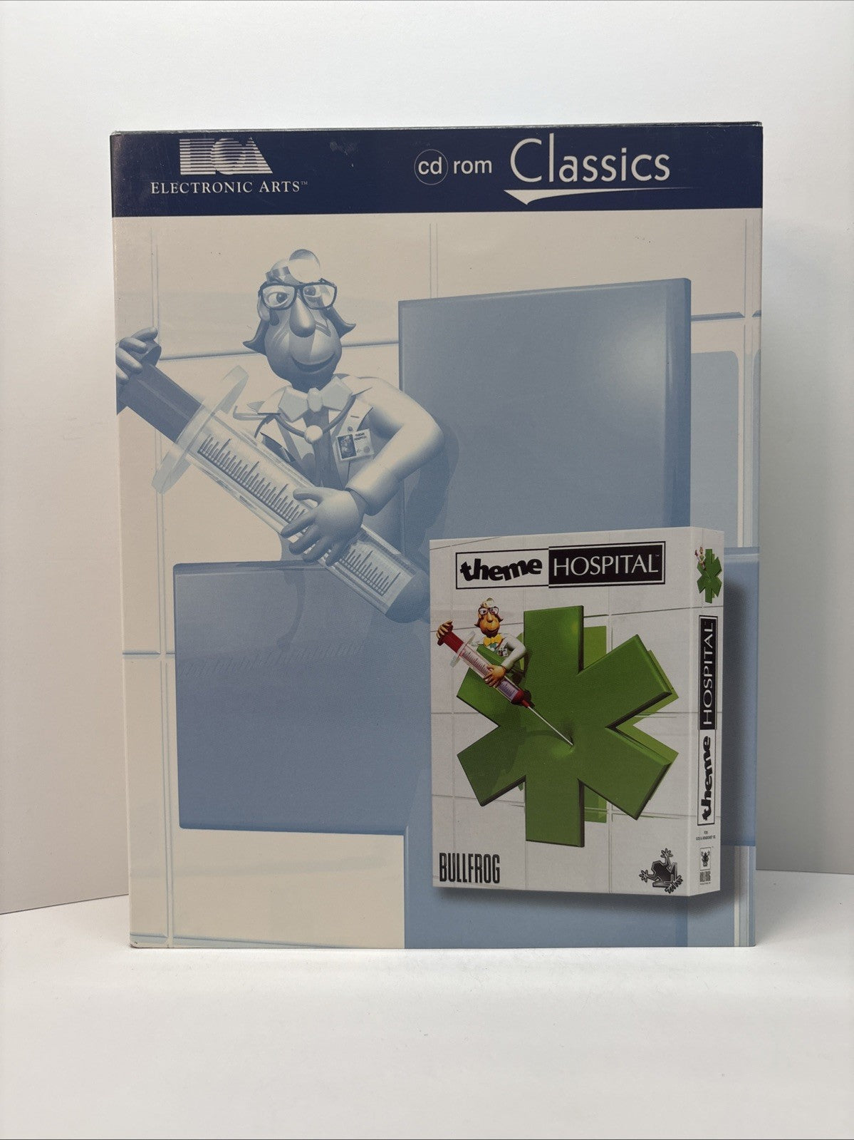 Theme Hospital Big Box PC CD-ROM Bullfrog 1997 Classics Edition - French