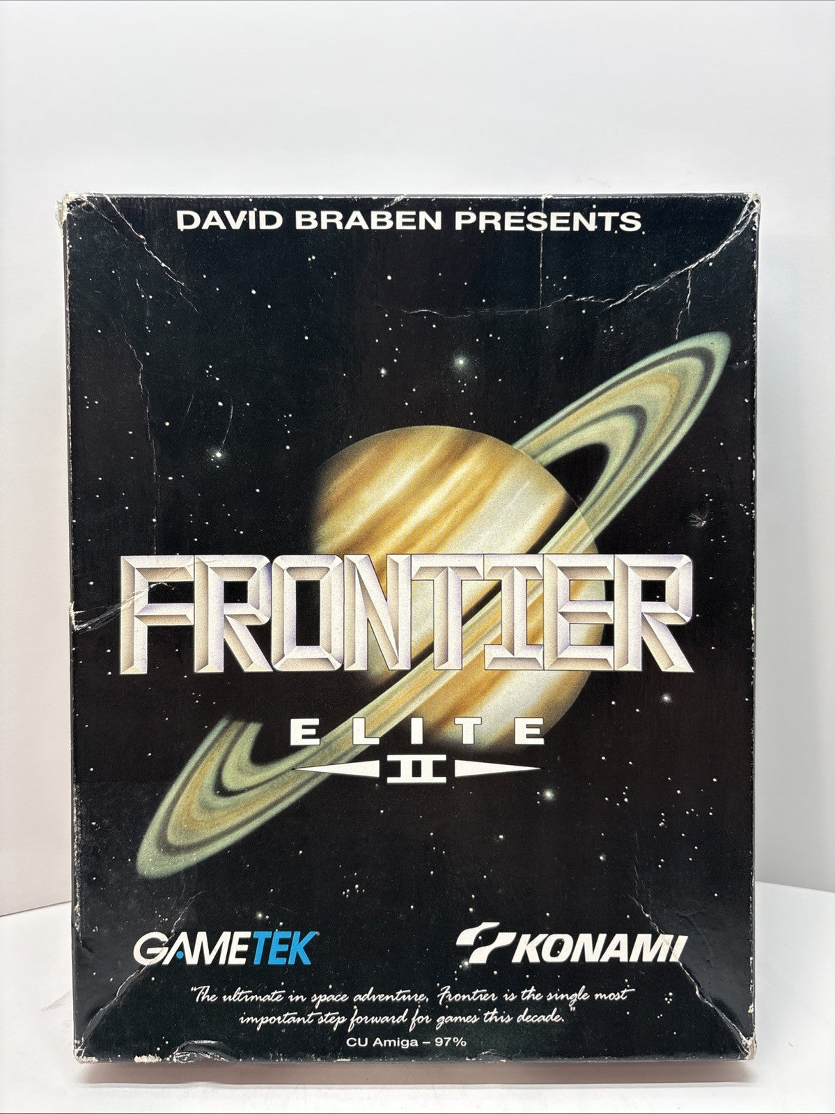 Frontier Elite II 2 (1993) Amiga Big Box David Braben