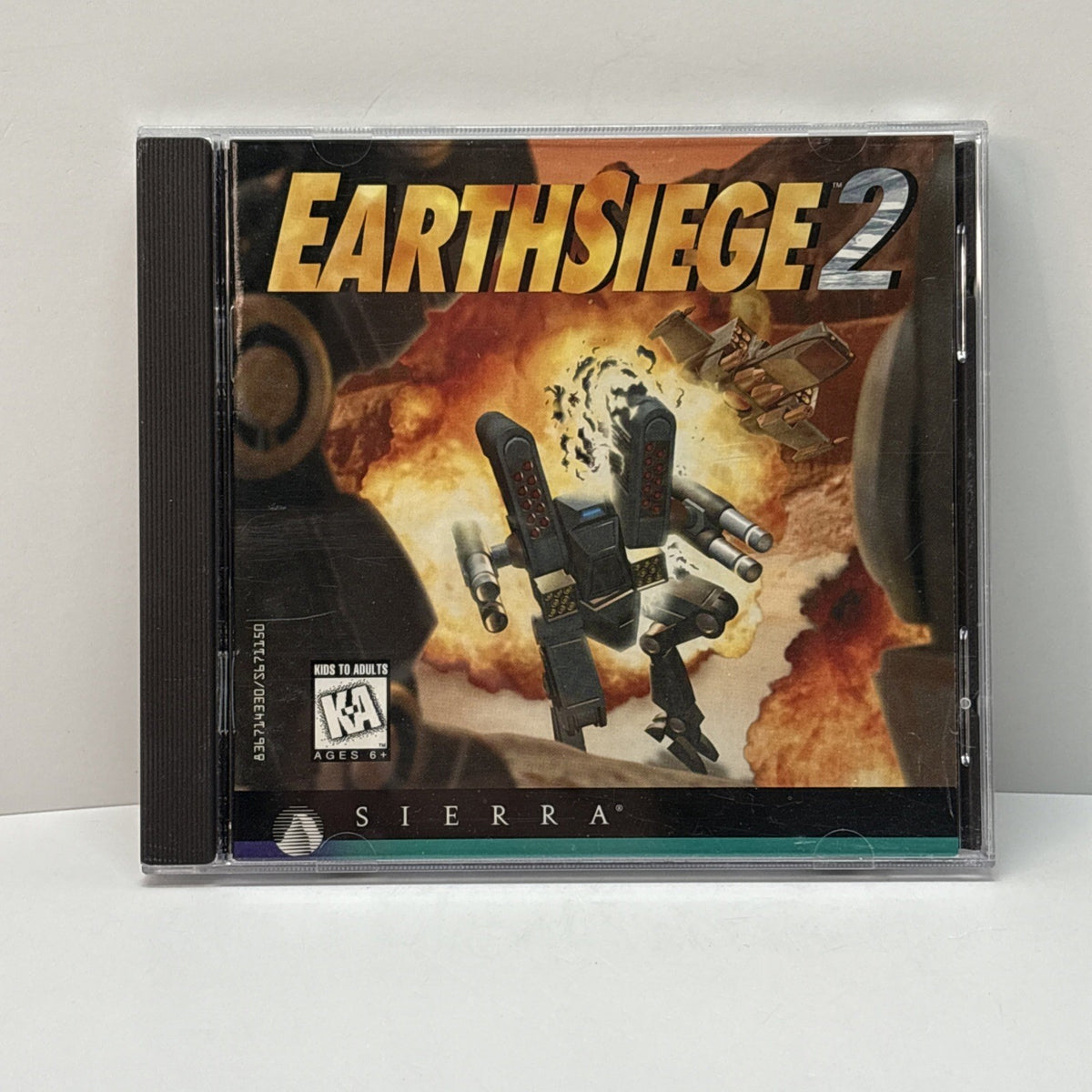 EarthSiege 2 (1995) PC CD-ROM - Sierra - Windows 95 - Mech