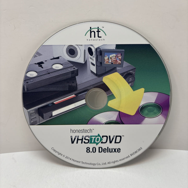 Honestech VIDBOX VHS to DVD 8.0 Deluxe VHS to DVD converter (disc only)