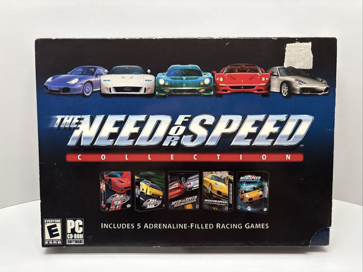 The Need for Speed Collection PC Big Box 5 Disc Set Complete EA Windows 98