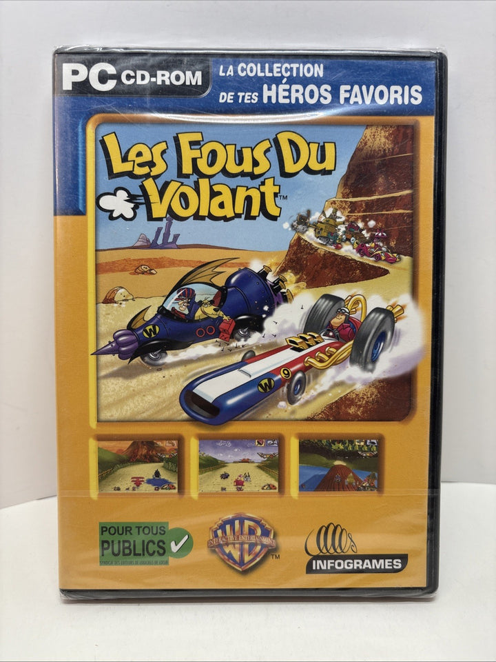 Les Fous Du Volant (Wacky Races) - PC - FR - Sous Blister - Sealed