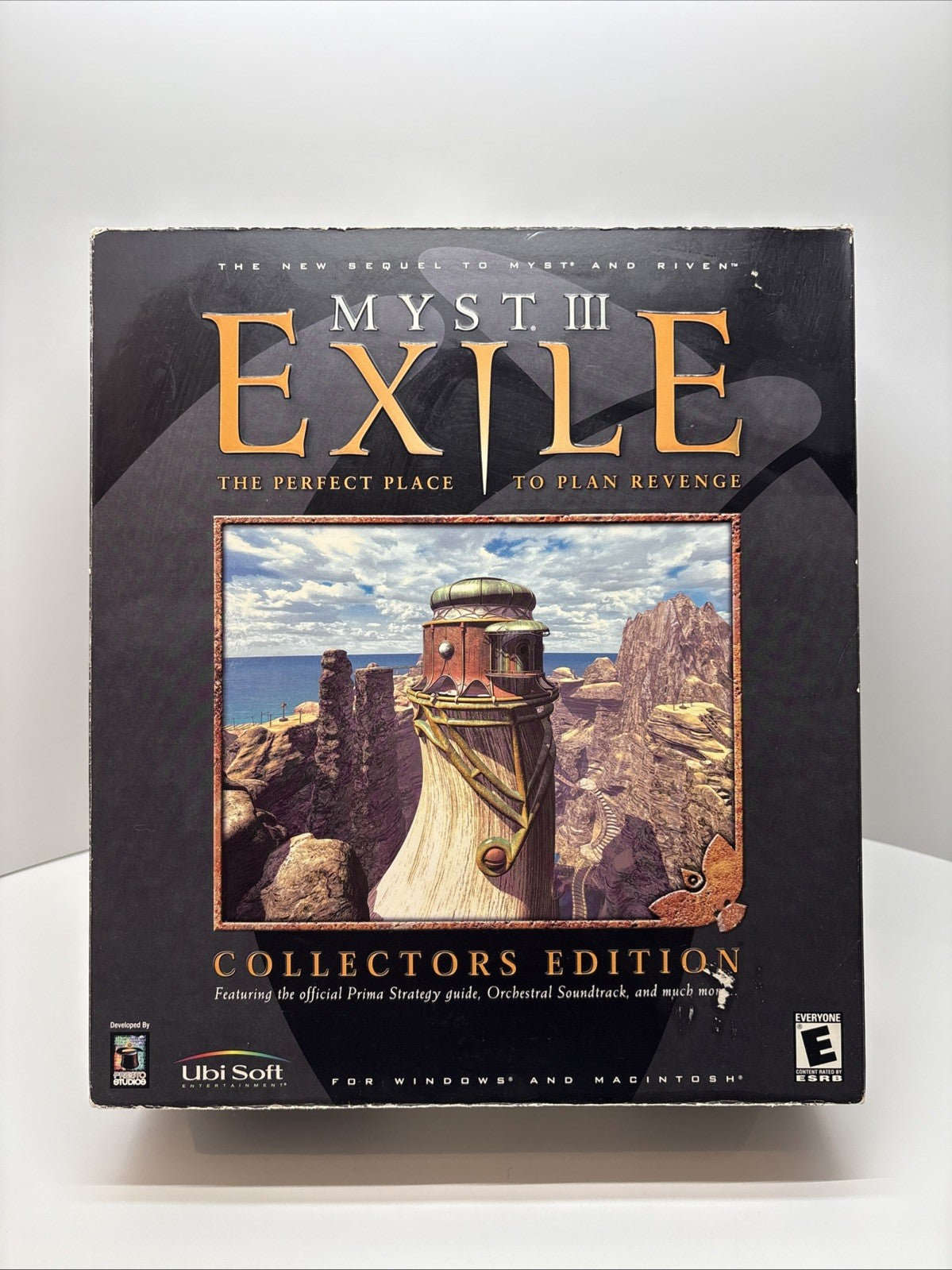 Myst III Exile Collectors Edition Cyan Ubisoft big box PC - Damaged & Incomplete
