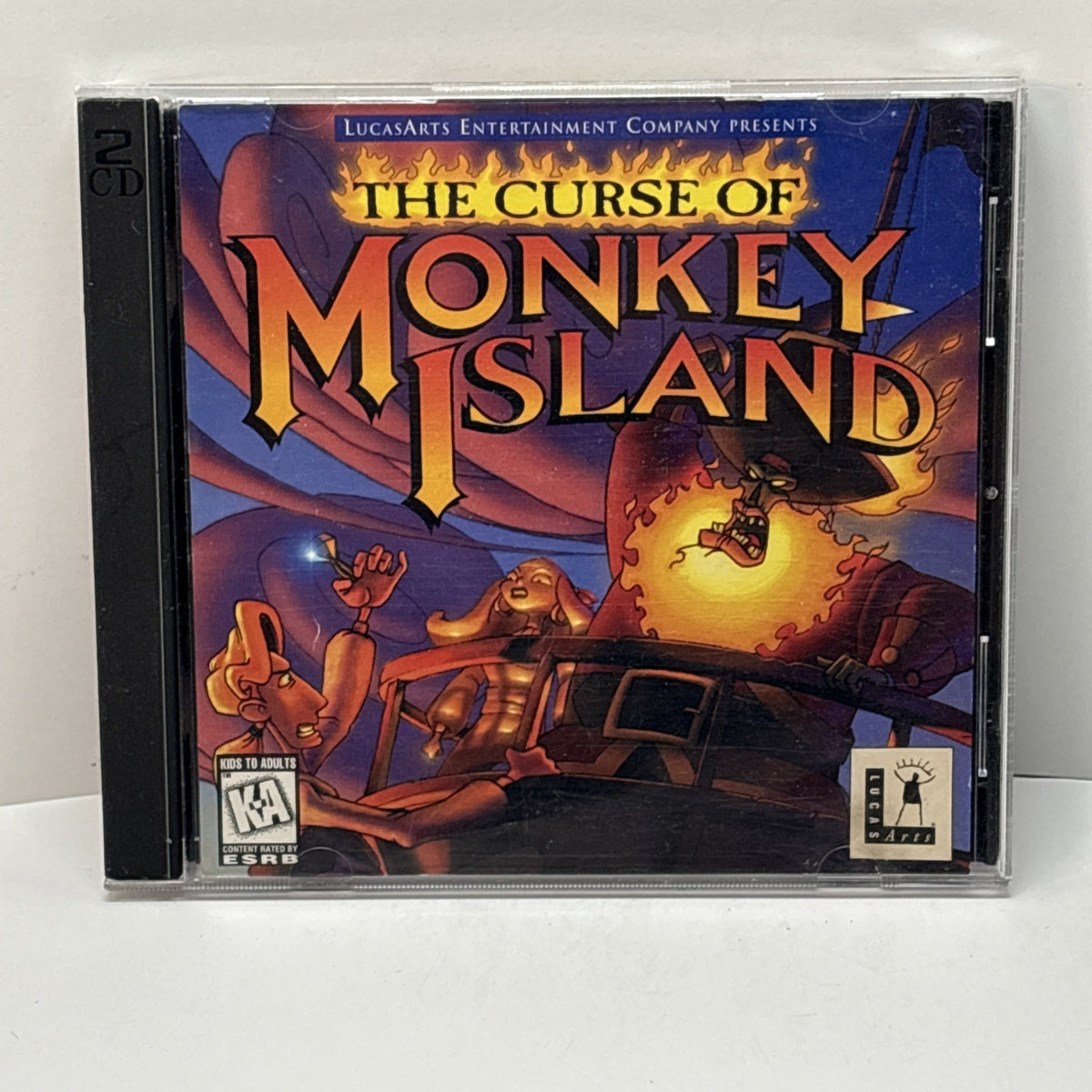 The Curse of Monkey Island (1997) PC CD-ROM LucasArts
