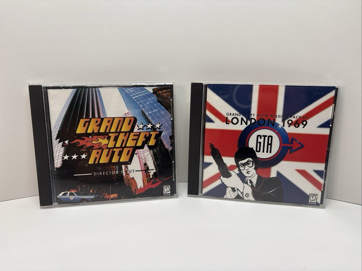 Grand Theft Auto (GTA) Bundle - Directors Cut & London 1969 - PC Games