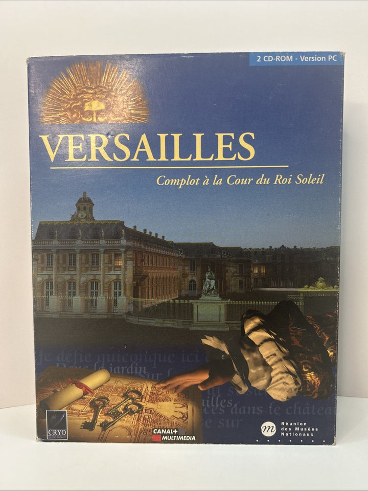 VERSAILLES COMPLOT À LA COUR DU ROI SOLEIL BIG BOX PC FRENCH (MISSING DISC 1)