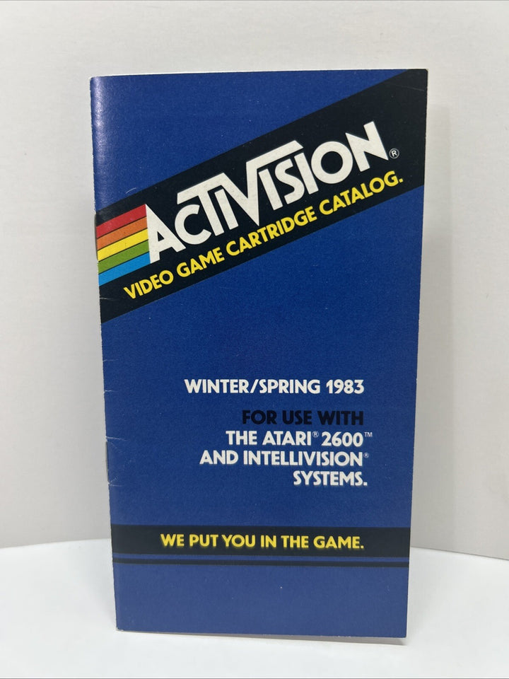 Activision Video Game Cartridge Catalog (Winter 1983) Atari 2600 - Booklet Only