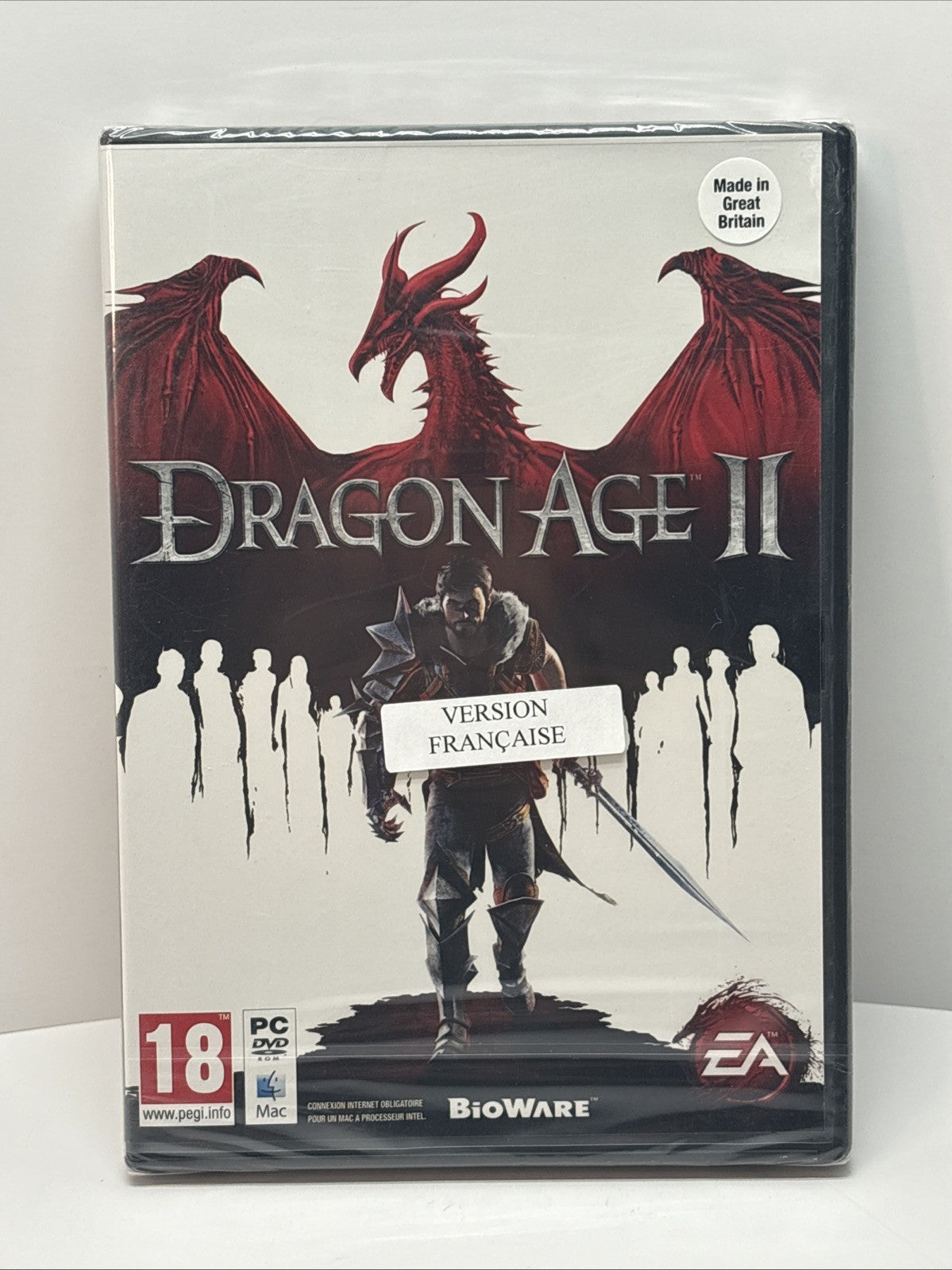 Dragon Age 2 (PC DVD) - European french Version - New Sealed