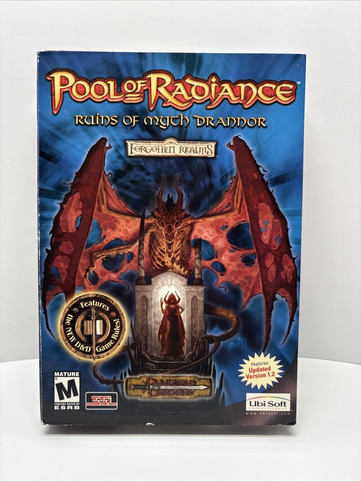 Pool of Radiance:  Ruins of Myth Drannor (2002) - PC - Box & Manual Only No Game