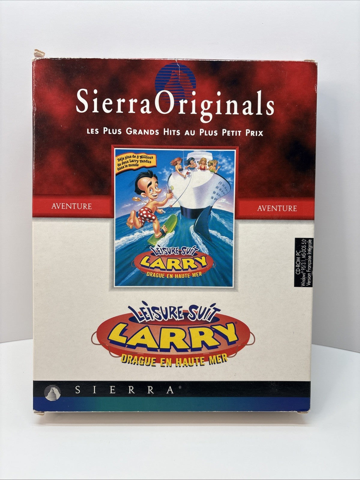 Leisure Suit Larry: Drague en Haute Mer PC Video Game French - Sierra Originals