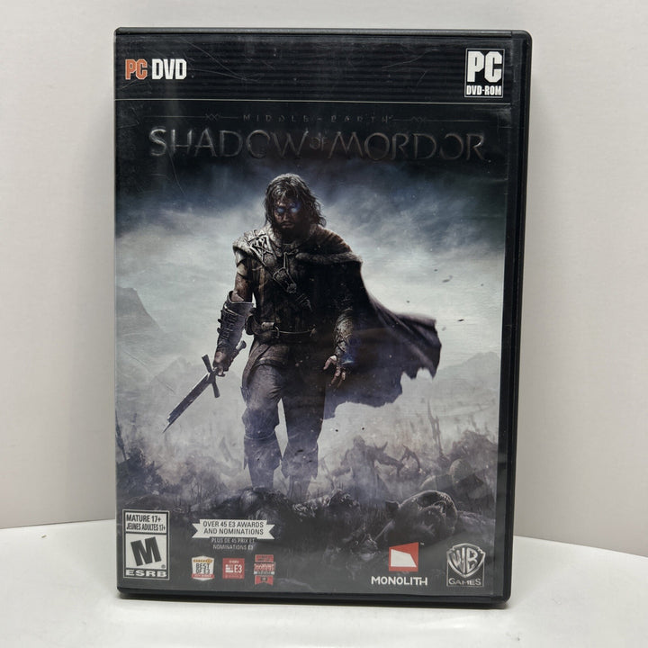 Middle Earth: Shadow of Mordor PC Video Game VERY GOOD