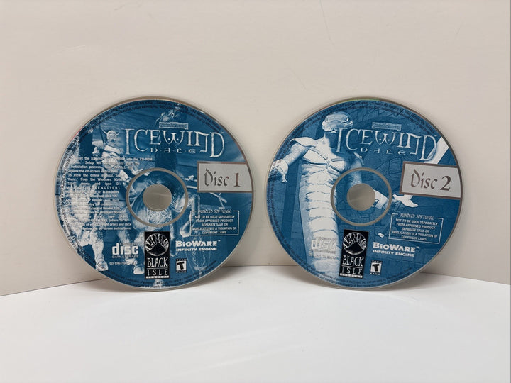 Icewind Dale PC Game - Discs Only (2) - PC Windows - Bundled Software