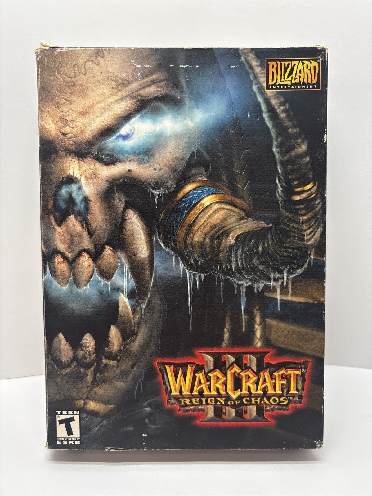 Warcraft III 3: Reign of Chaos Undead Variant (PC, MAC) Small Box - No Game Incl