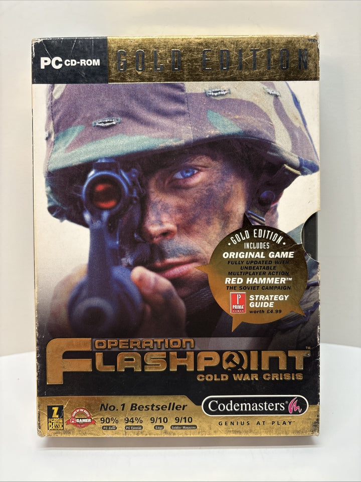 Operation Flashpoint: Cold War Crisis: Gold Edition: PC CD-Rom - Complete In Box