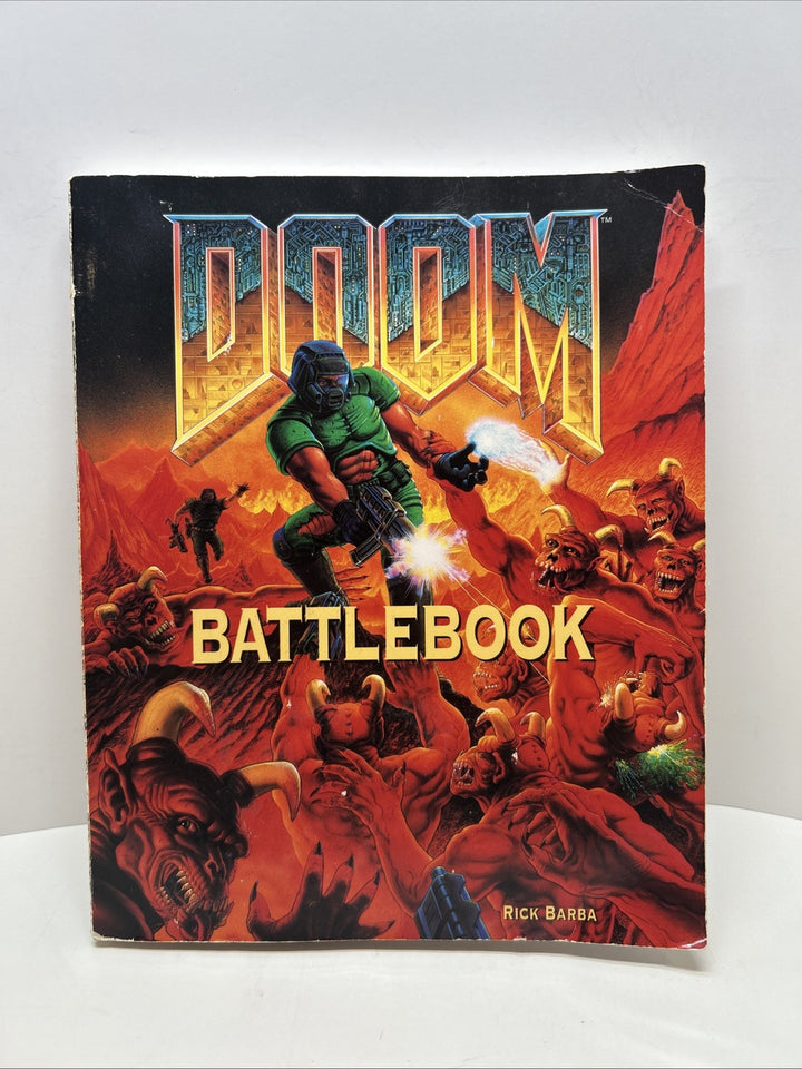 Doom Battlebook Edition Rick Barba Video Game Strategy Book 1994