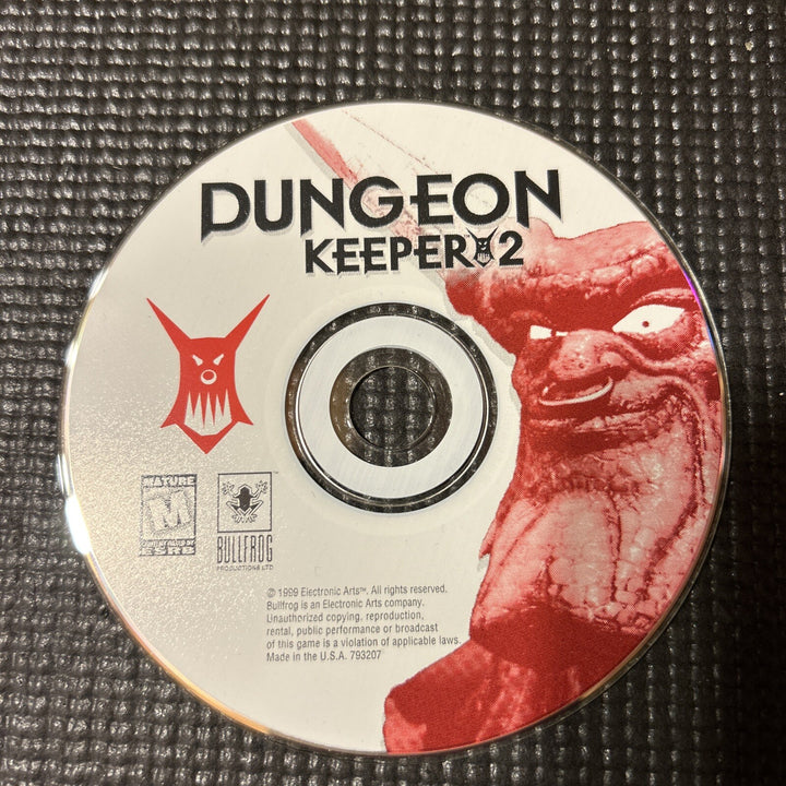 Dungeon Keeper 2 (PC, 1999) Disc Only