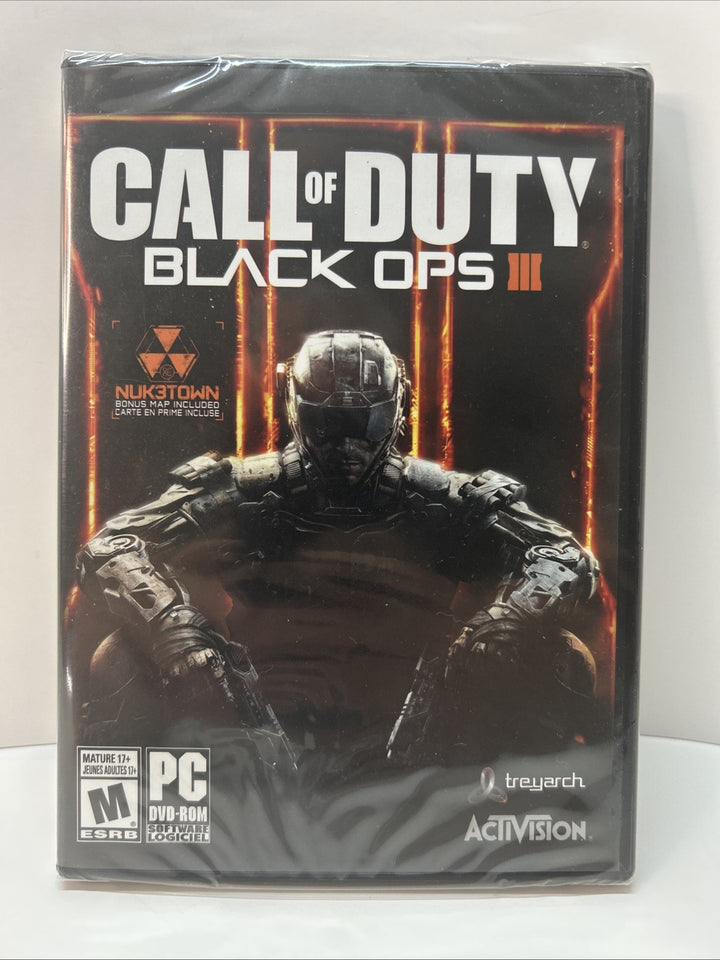 Call of Duty (COD): Black Ops III / 3 (Windows / PC, 2015) Opened Seal