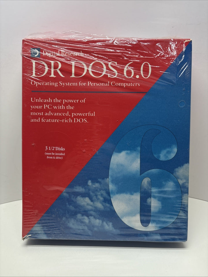 Digital Research DR DOS 6.0 USED