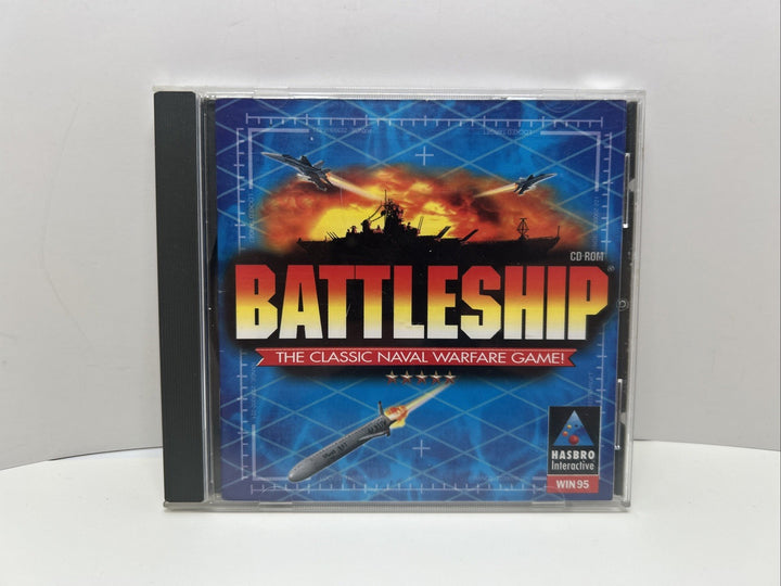 Battleship PC CD-Rom Game for Windows 95 (Hasbro Interactive, 1997)
