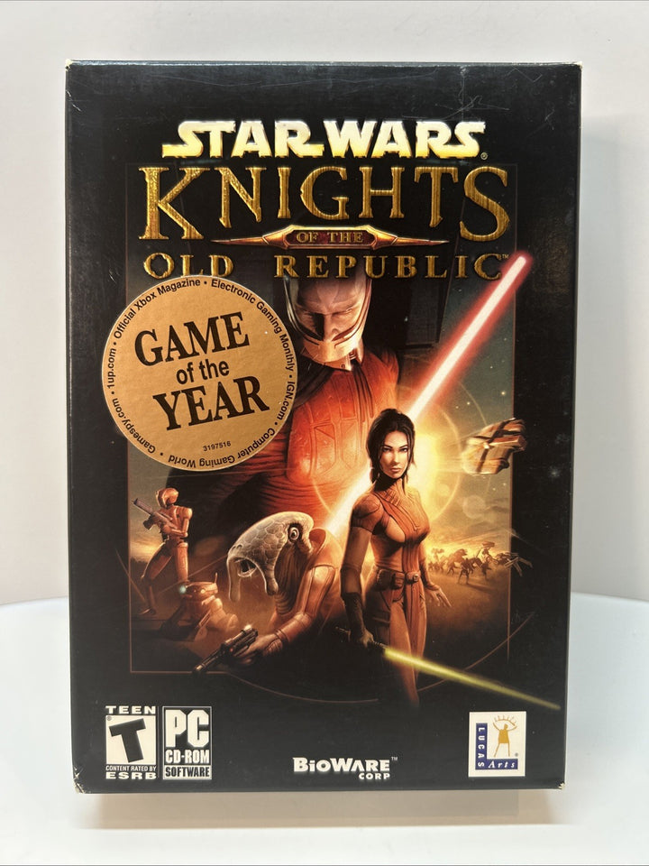 Star Wars: Knights of the Old Republic (PC, 2003) - GOTY! Small BOX Version