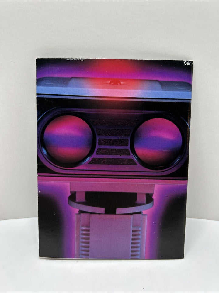 "The Nintendo Game Plan" R.O.B. the Robot Nintendo NES Promo Poster Insert ONLY