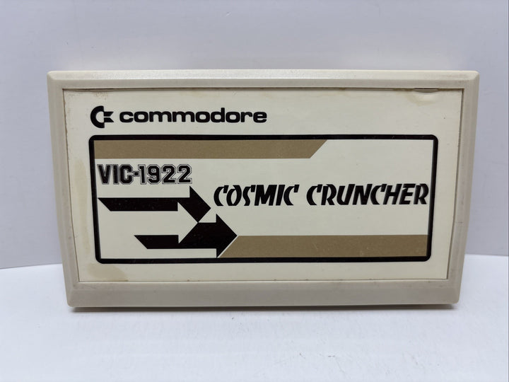 Cosmic Cruncher Commodore VIC-20 Cartridge VIC-1922