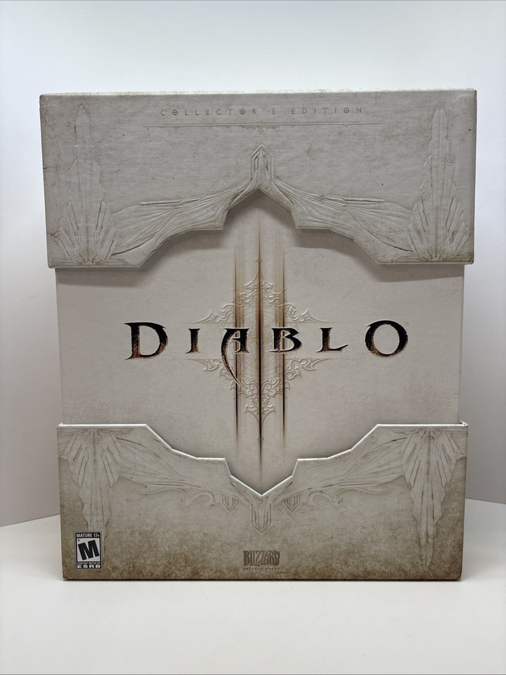 Diablo III 3 Collector’s Edition PC OPENED, Soundtrack & Blu-ray Sealed - NO USB
