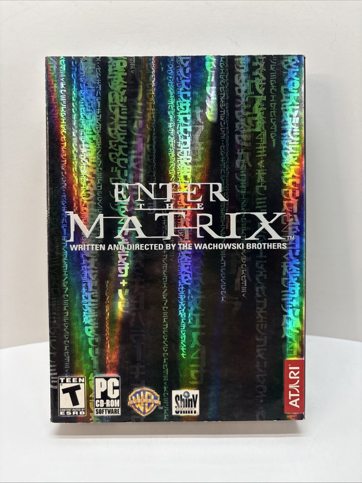 Enter the Matrix PC CD-ROM  (Windows PC, 2003) Brand New SEALED