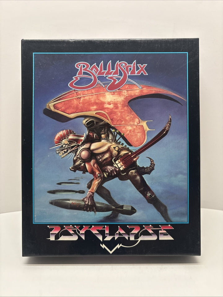Ballistix (1989) Amiga Psyclapse Psygnosis - Box And Inserts Only - No Game