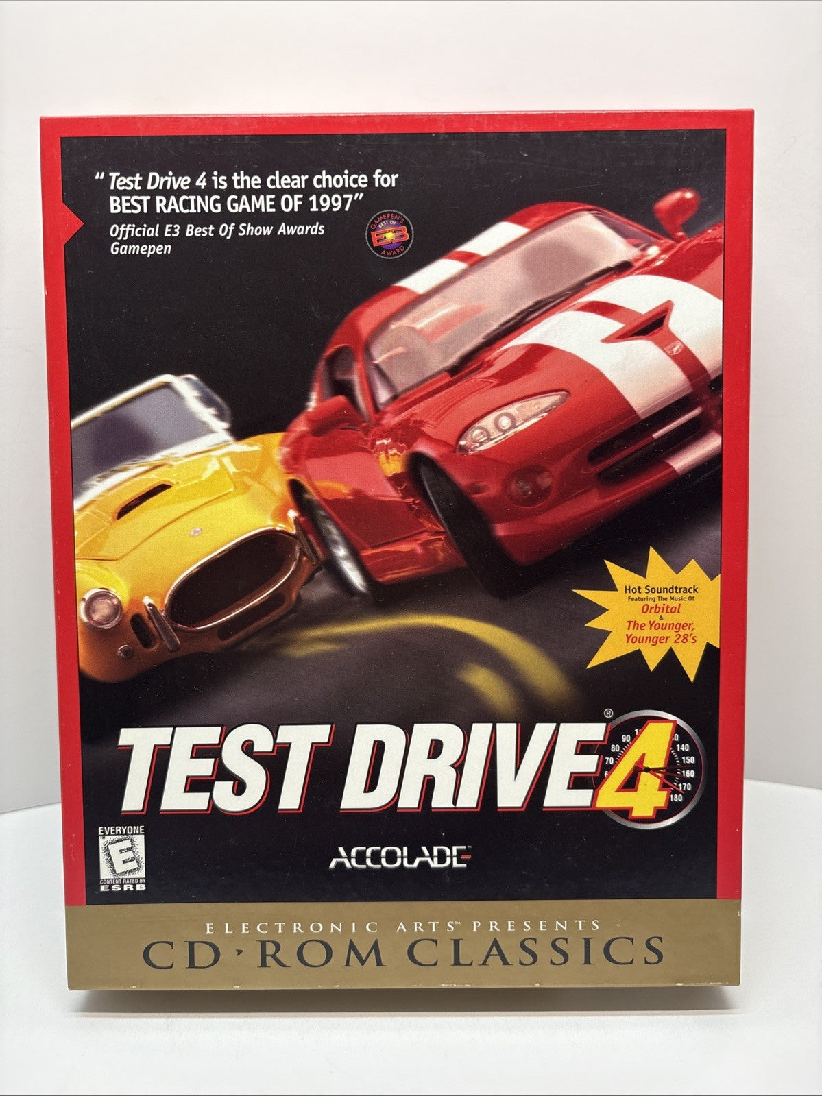 Test Drive 4 (PC CD-ROM, 1998) EA Classics Big Box Game