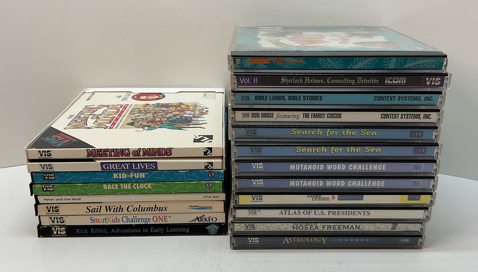 20 VIS Video Information System Compact Discs In Jewel Case - Tandy Radio Shack