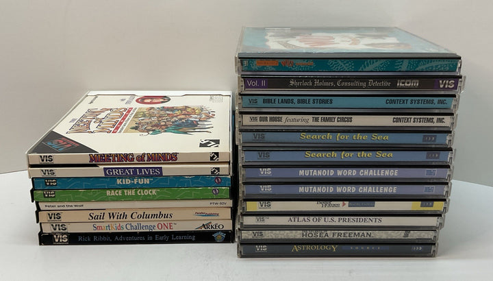 20 VIS Video Information System Compact Discs In Jewel Case - Tandy Radio Shack
