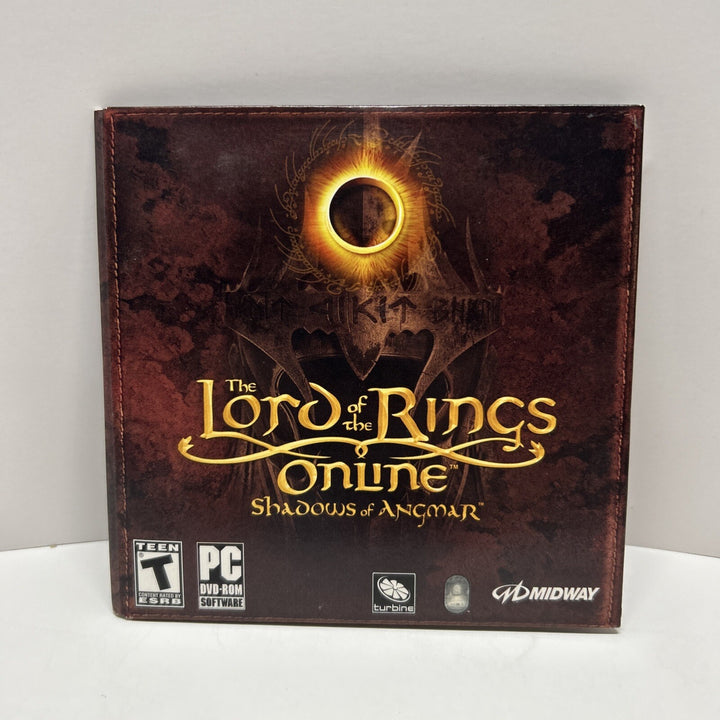 The Lord Of The Rings Online Shadows Of Angmar  PC DVD - 2 Discs In Sleeve