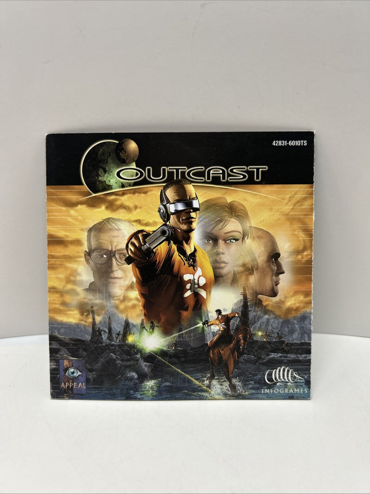 Outcast 1999 Appeal Infogrames - Replacement For Front Of Jewel Case Only