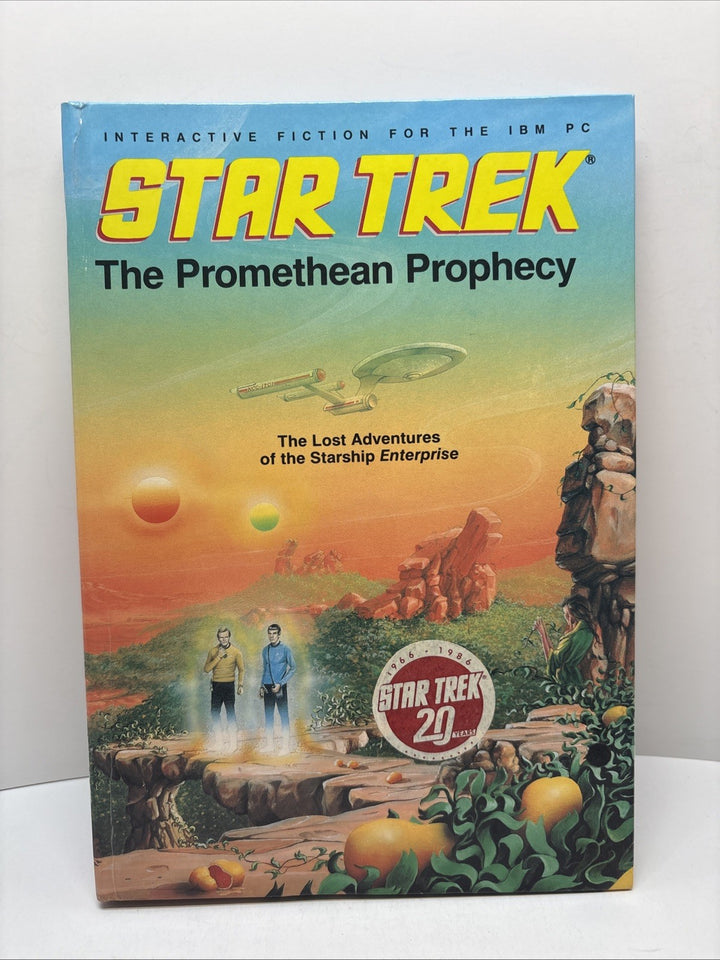 Star Trek The Promethean Prophecy Interactive Computer Game for IBM PC Complete