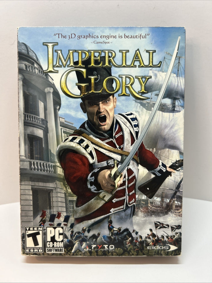 Imperial Glory (PC CD-ROM, 2005) Small Box With Slip Cover