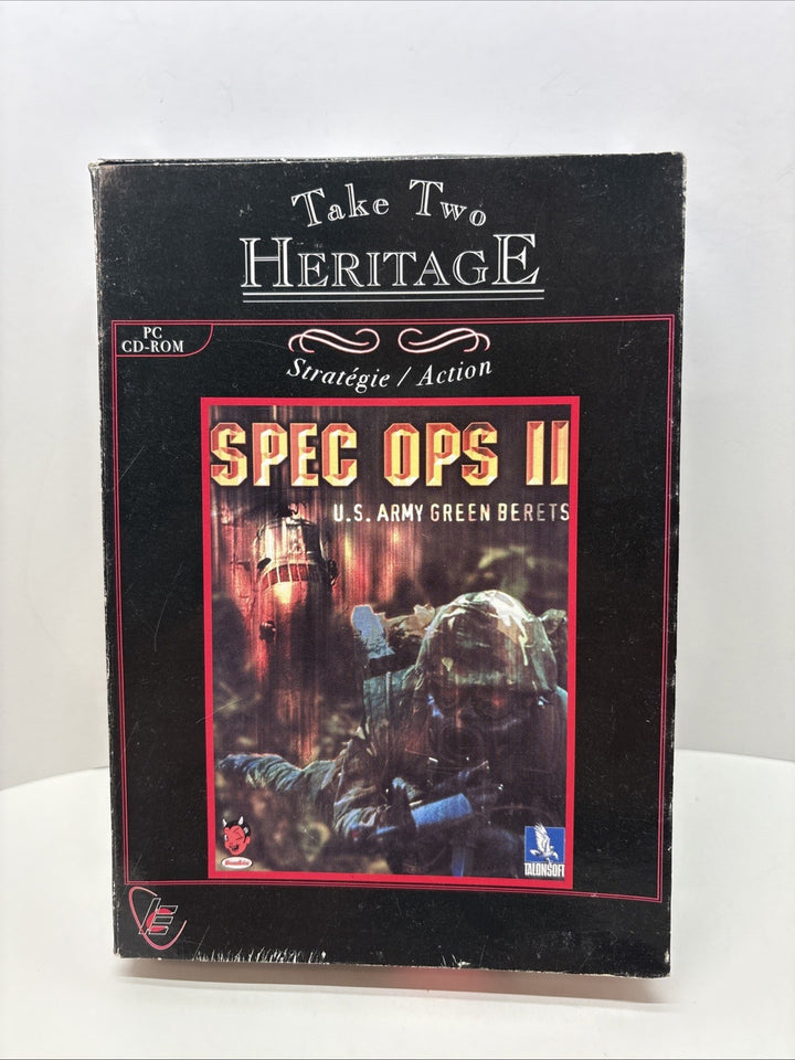 Spec Ops II 2 (1999)- PC CD-ROM - Talonsoft - Take Two Heritage - French