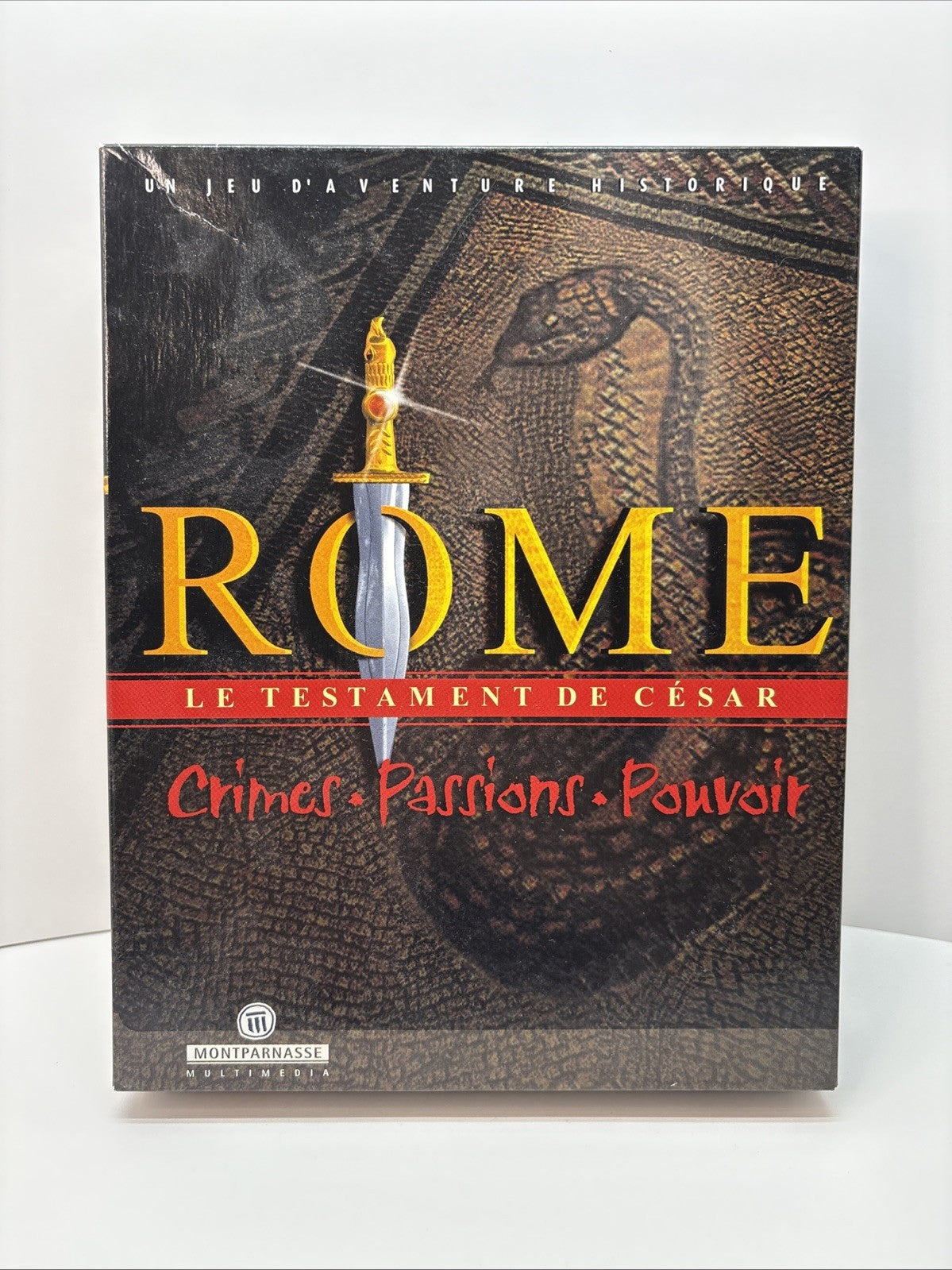 Rome: Le testament de César (PC, 1999) - Complete In Big Box CIB French Version