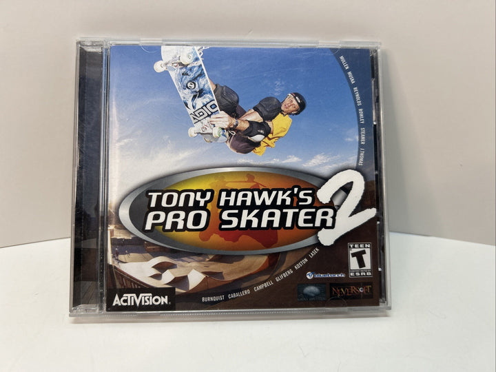 Tony Hawk's Pro Skater 2  (PC, 2001) PC Game in case