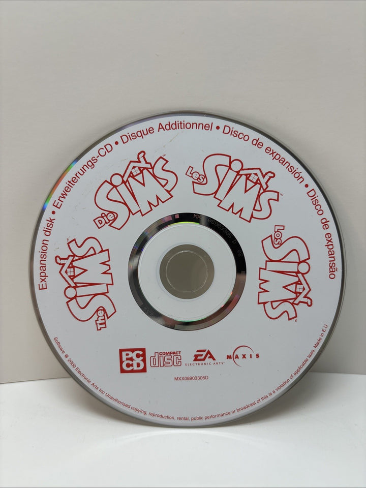 The Sims: Livin' It Up Expansion Pack, CD Only, European Multilingual