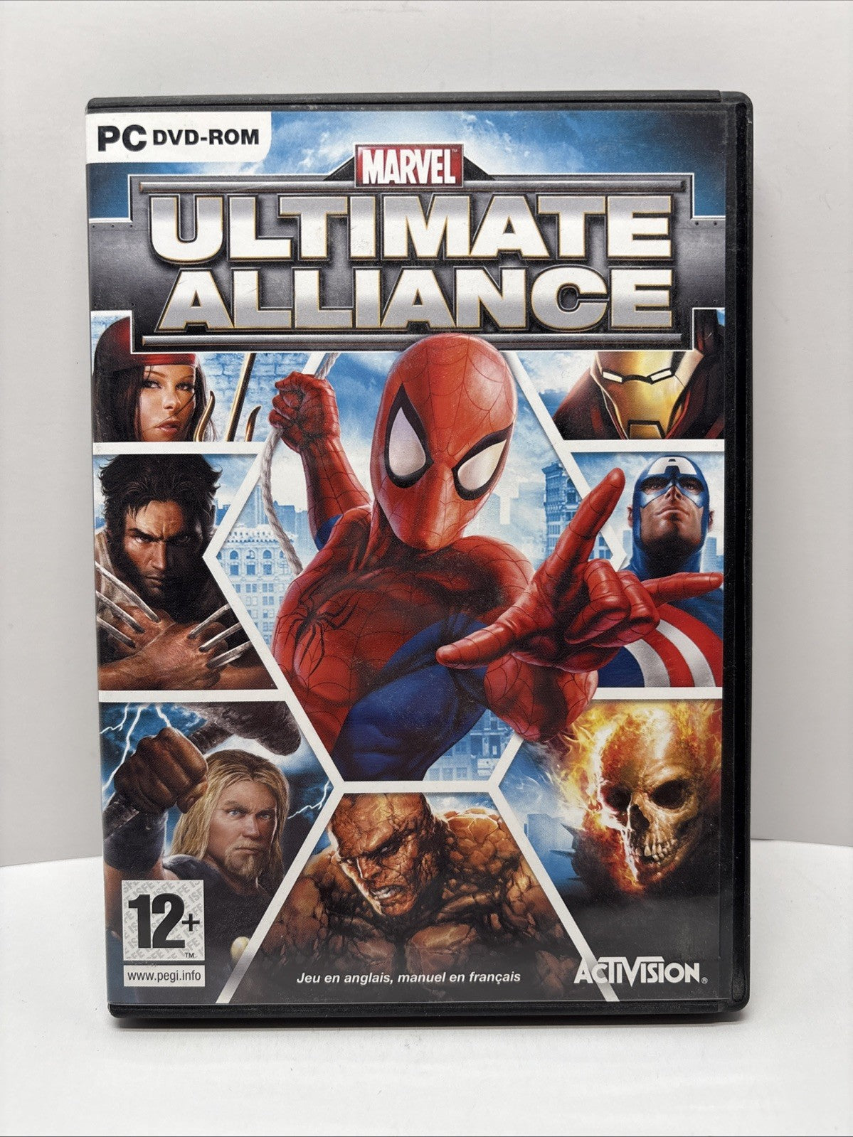 Marvel Ultimate Alliance (2006) PC DVD-ROM - Complete With Manuals - FRENCH