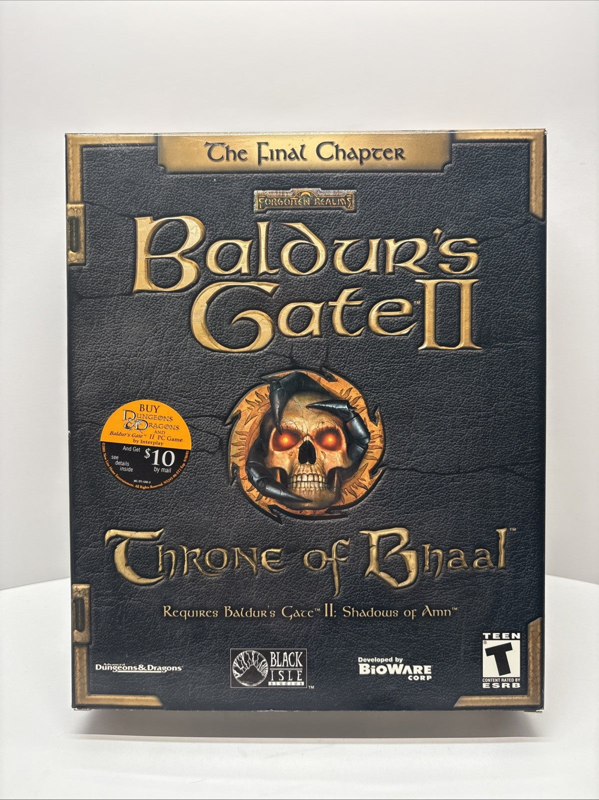 Baldur's Gate II: Throne of Bhaal - Big Box PC Game - Mint