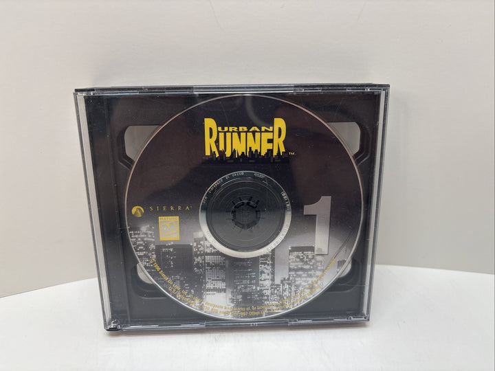 Urban Runner PC CD-Rom Sierra 1996 Loose Discs Only (4) RARE US VERSION 🔥